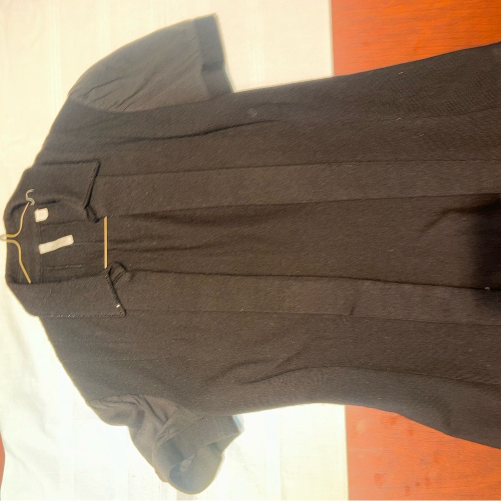 Elegant Black Pea Coat for Women